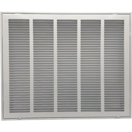 Ameriflow 25 In. x 20 In. White Filter Grille 326W25X20